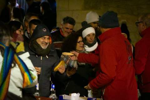 Castellfort abre el calendario de Sant Antoni en Els Ports