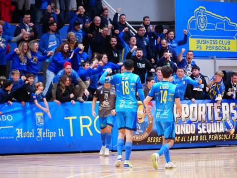 El Servigroup Peñíscola FS se lleva el derbi con remontada ante el Alzira (6-5)