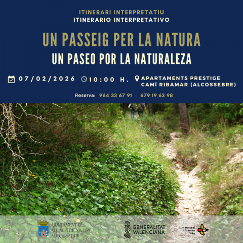 El Parque Natural de la Serra d’Irta organiza un itinerario interpretativo por el barranco de la Font de la Parra