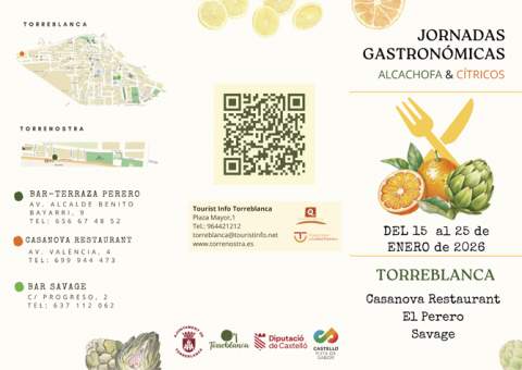 Torreblanca pone en valor la alcachofa y los cítricos con unas jornadas gastronómicas coincidiendo con Sant Antoni