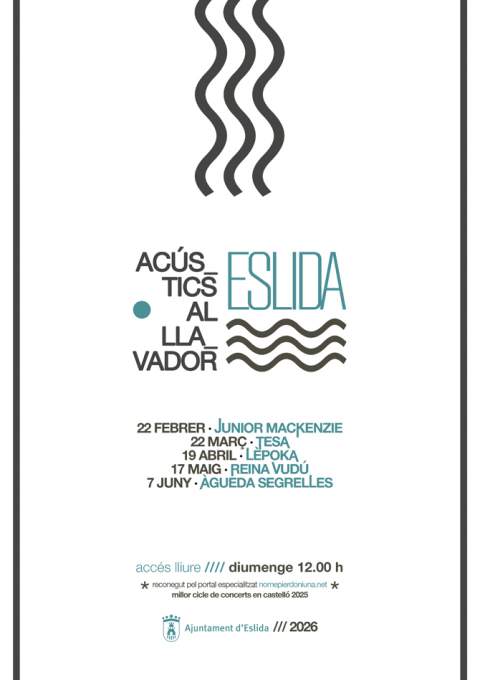 Acústics al Llavador propone cinco conciertos acústicos de proximidad en un espacio histórico de Eslida