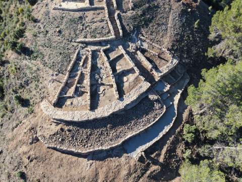 Montán pone en valor el yacimiento de Monte Calvario con una visita guiada abierta al público