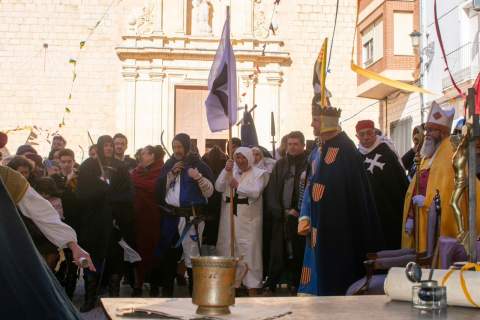 Albocàsser conmemora su fundación con la recreación histórica de la Carta Pobla