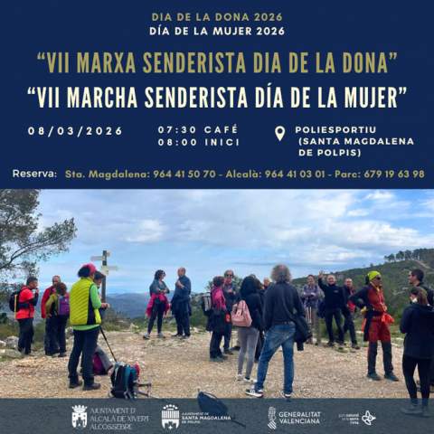 La Serra d’Irta acoge una nueva Marcha Senderista del Día de la Mujer entre los castillos de Xivert y Pulpis