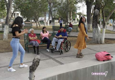 Tardeadas en el Parque Lerdo con los Monta&ntilde;eses de Claro Franco