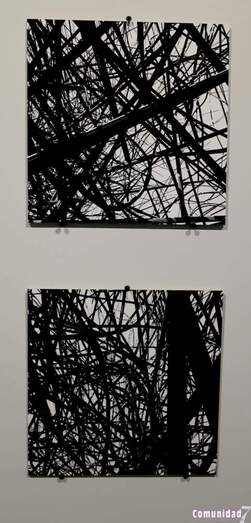 Estructura 30x30 Impresi&oacute;n piezogr&agrave;fica sobre papel de algod&oacute;n