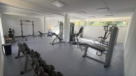 El Ayuntamiento de Albocàsser finaliza las mejoras del gimnasio municipal