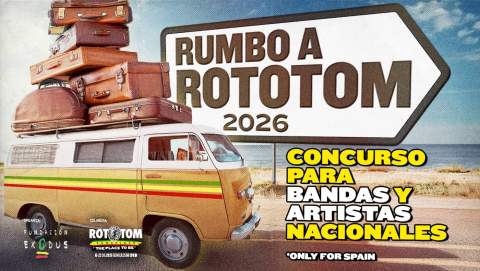 El concurso ‘Rumbo a Rototom’ abre convocatoria para descubrir nuevas bandas del universo reggae estatal