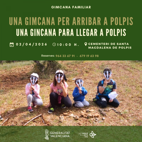 Santa Magdalena acoge una gincana para llegar al Castell de Polpís