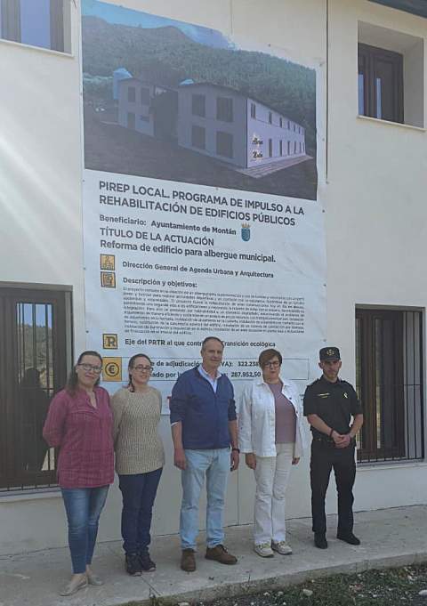 Montán avanza en la reconversión de una antigua granja en su futuro albergue municipal