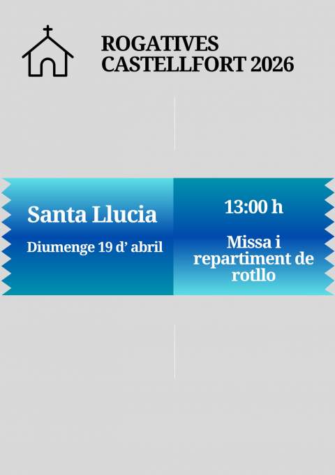 Castellfort celebrará el 19 de abril la tradicional romería a Santa Llúcia