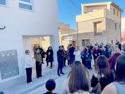 Tírig inaugura siete nuevas viviendas municipales para facilitar el acceso a un hogar digno