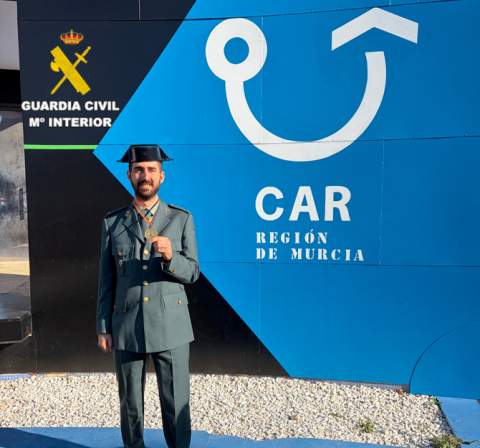 Un guardia civil de Segorbe, campeón de España de Taekwondo en el primer campeonato del Cuerpo
