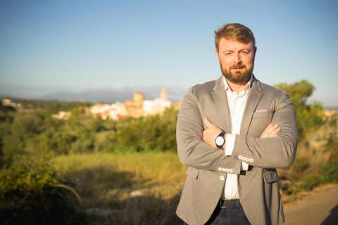 Iván Sánchez Cifre, alcalde de Sant Jordi