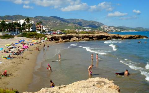Playa del  Moro
