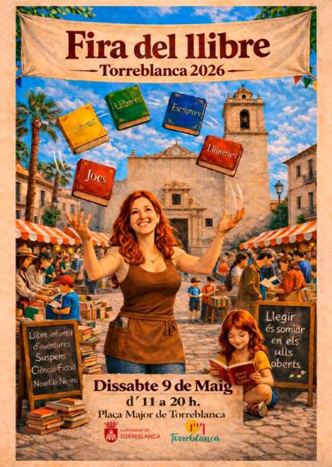 Torreblanca recupera su Feria del Libro con una jornada cultural y participativa este 9 de mayo