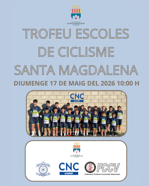 El ciclismo escolar vuelve a rodar en Santa Magdalena tras el aplazamiento por lluvia