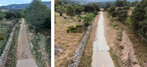 APNAL-Ecologistas en Acción de Vinaròs denuncia el hormigonado parcial del barranco del Pregó en el Parque Natural de la Tinença de Benifassà