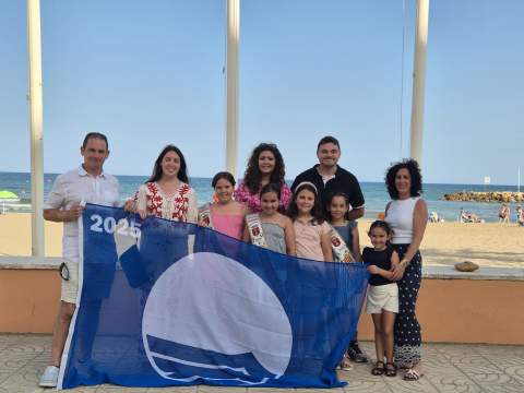 Torreblanca revalida las Banderas Azules de Torrenostra y la playa Nord y refuerza su modelo sostenible