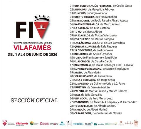 El Festival Internacional de Cine de Vilafamés inicia su quinta edición con proyecciones gratuitas al aire libre