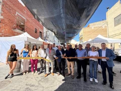 Les Useres inaugura la XII Fira del Vi con un fin de semana dedicado al vino y al producto local