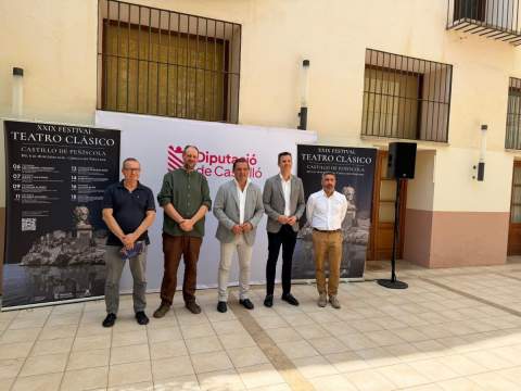 Peñíscola acoge del 6 al 18 de julio la XXIX edición del Festival de Teatro Clásico con una programación que dialoga entre tradición y contemporaneidad