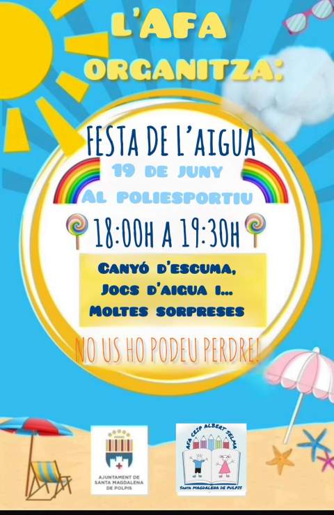 La Asociación de Familias del CEIP Alberto Selma organiza la fiesta de fin de curso en Santa Magdalena