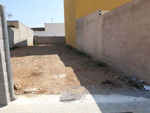 Terreno para el nuevo almacén municipal en La Ribera