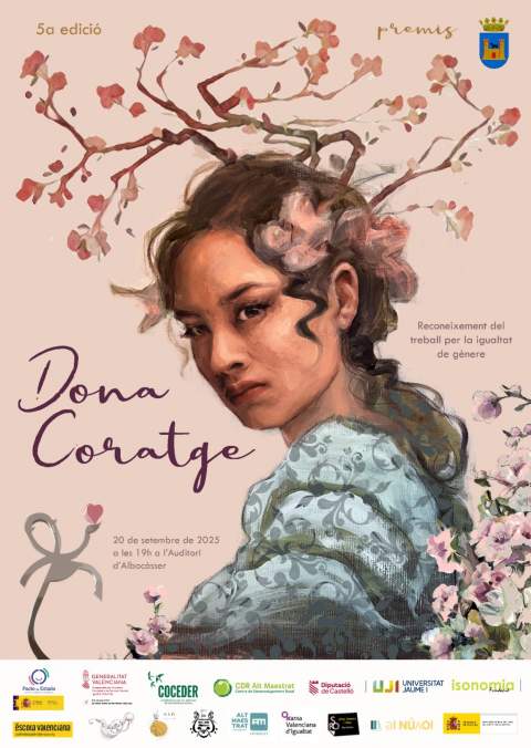 Irene Centelles, Isabel Barreda y Lidón Soriano, protagonistas de la próxima edición de los Premios Dona Coratge en Albocàsser