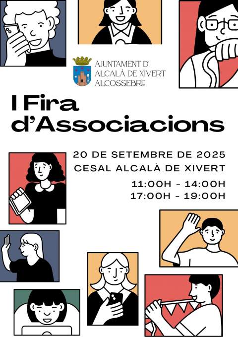 Alcalà-Alcossebre celebra la primera Fira d’Associacions para dar visibilidad al tejido asociativo local
