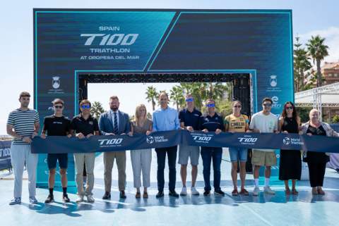 Oropesa del Mar acoge el T100 Triathlon World Tour con los mejores triatletas del mundo