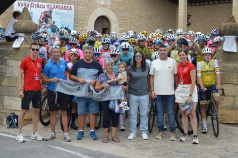 Castellfort da inicio a la VIII Vuelta Ciclista Vilafranca - X Memorial Jofre Grau Biosca