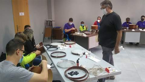 taller “La manipulació del tabalet”