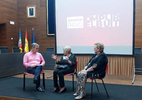 Alfredo Llopico, Pepita Segarra y Mila Blasco