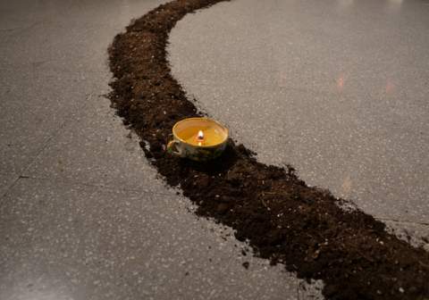 Terra Eixuta, l’empremta del territori en l’art d’acció amb Ángeles Císcar, Edu Comelles y Maria José Planells