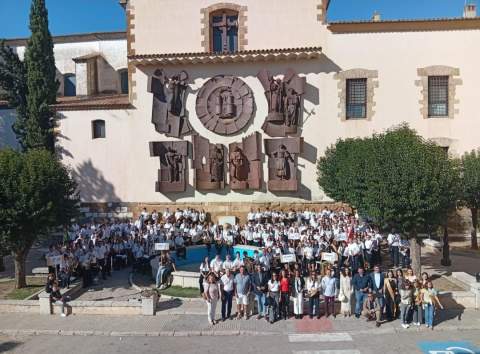 Benassal se convierte en la capital de la música de banda con más de 200 músicos en la XXX Trobada dels Ports-Alt Maestrat