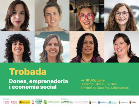 Albocàsser acoge la segunda “Trobada de Dones, Emprenedoria i Economia Social” el próximo 18 de octubre