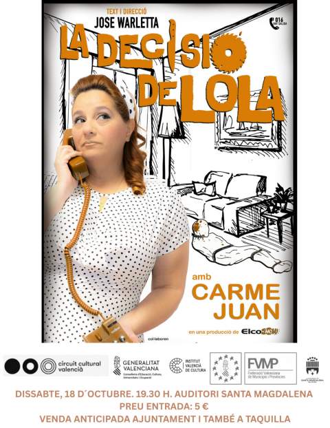 Santa Magdalena se incorpora al Circuit Cultural Valencià con una programación de teatro y danza de primer nivel
