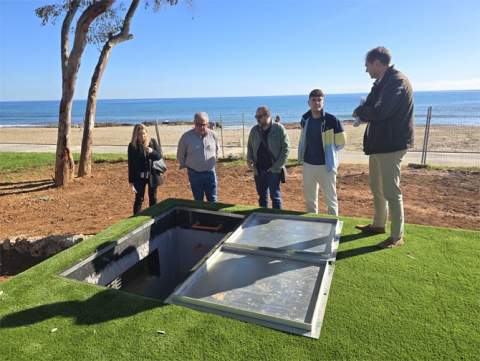 Concluyen las obras de mejora de la red de riego en Les Amplaries, Oropesa del Mar