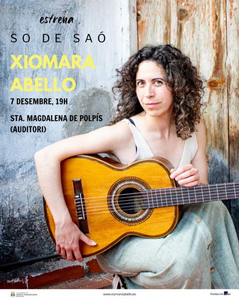 Xiomara Abello presenta en Santa Magdalena su tercer álbum, ‘So de Saó’, inspirado en la memoria popular valenciana