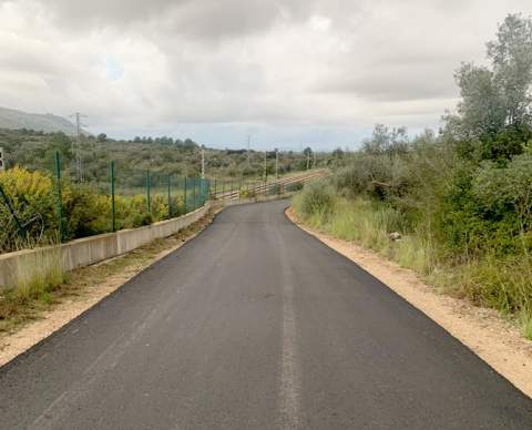Santa Magdalena repara y mejora la red de caminos rurales dañados por las lluvias torrenciales