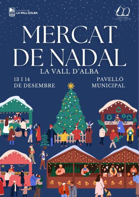 Vall d’Alba da la bienvenida a la Navidad con un Mercat de Nadal lleno de tradición, actividades y ambiente festivo