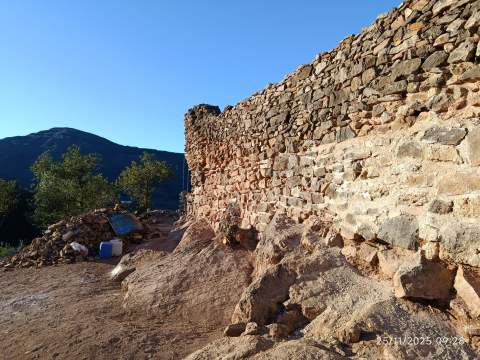 El Castillo de Alfandech inicia su restauración para recuperar su valor histórico